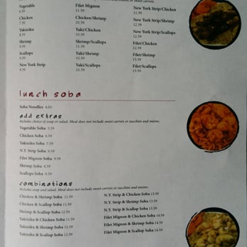 Lakeo Steakhouse of Japan Express menu 2